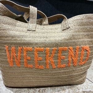 Summer Weekend Tote Beach Bag